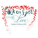 Folk on Foot 4 - Feb 21 Sticker