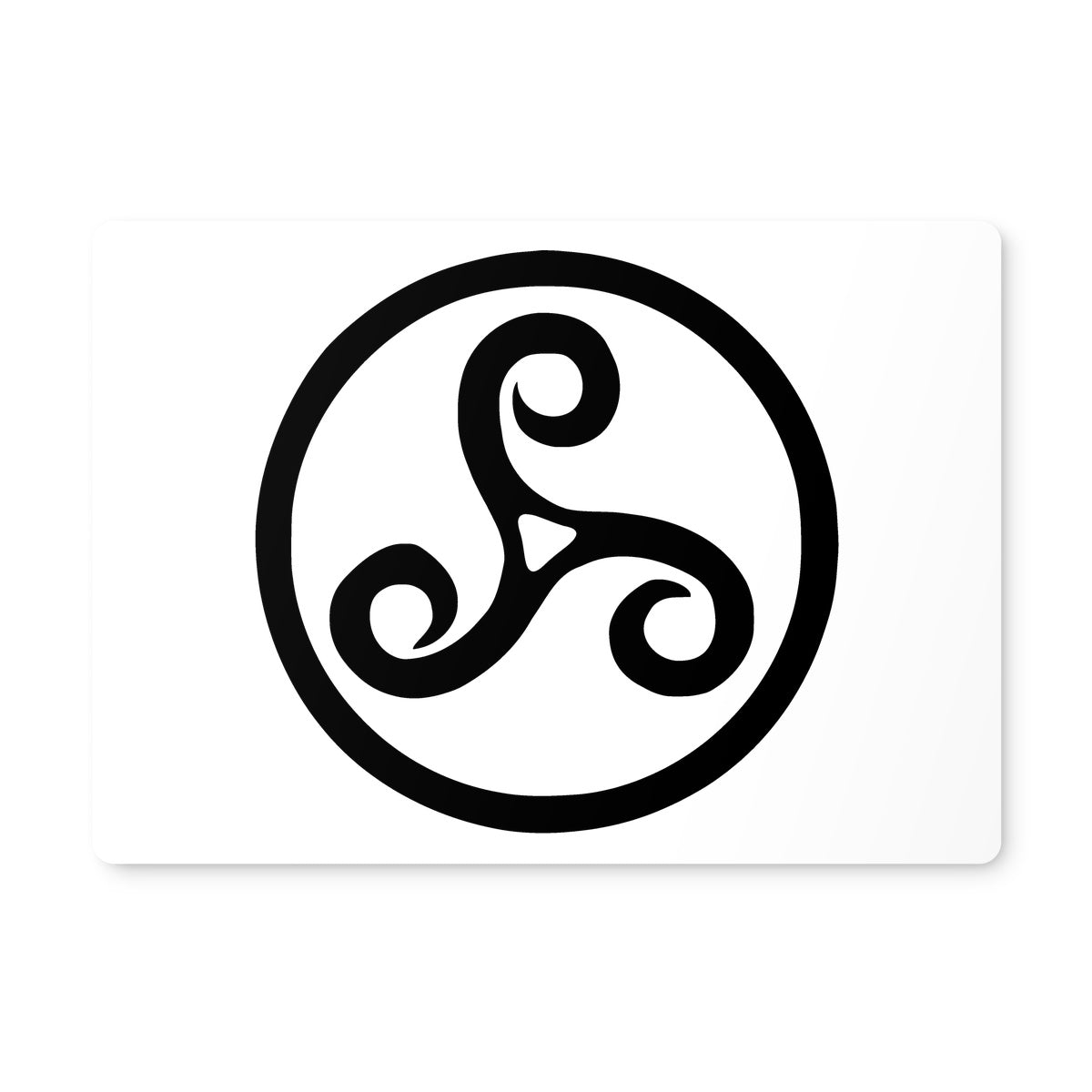 Celtic Triskelion Circle Placemat