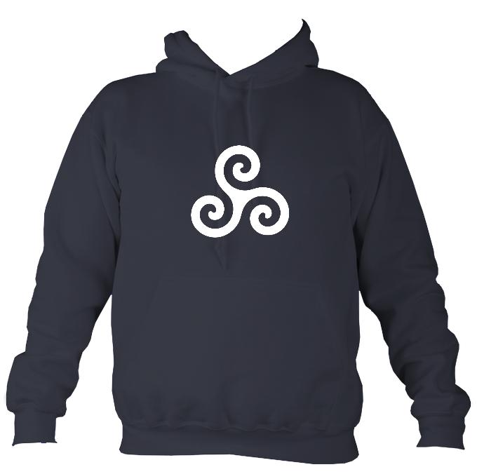 Triskelion Hoodie-Hoodie-Denim-Mudchutney