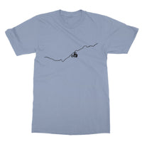 Upside Down Mountain Bike T-Shirt