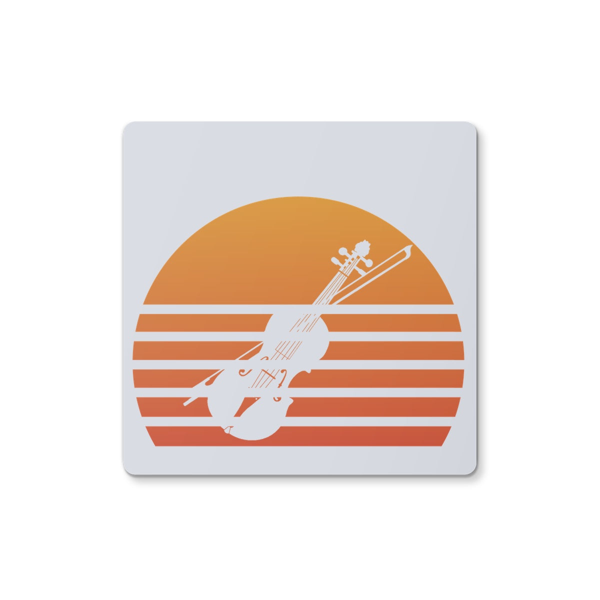 Sunset Fiddle Coaster