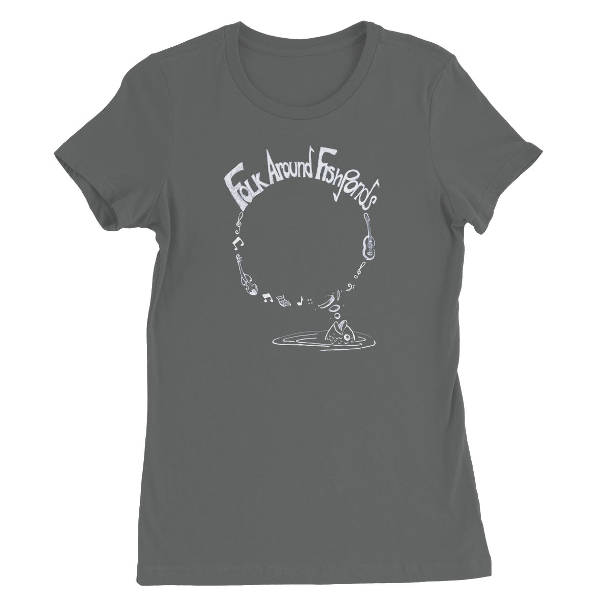 Folk around Fishponds Women's T-Shirt