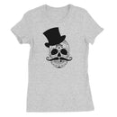 Skull in Top Hat Women's T-Shirt