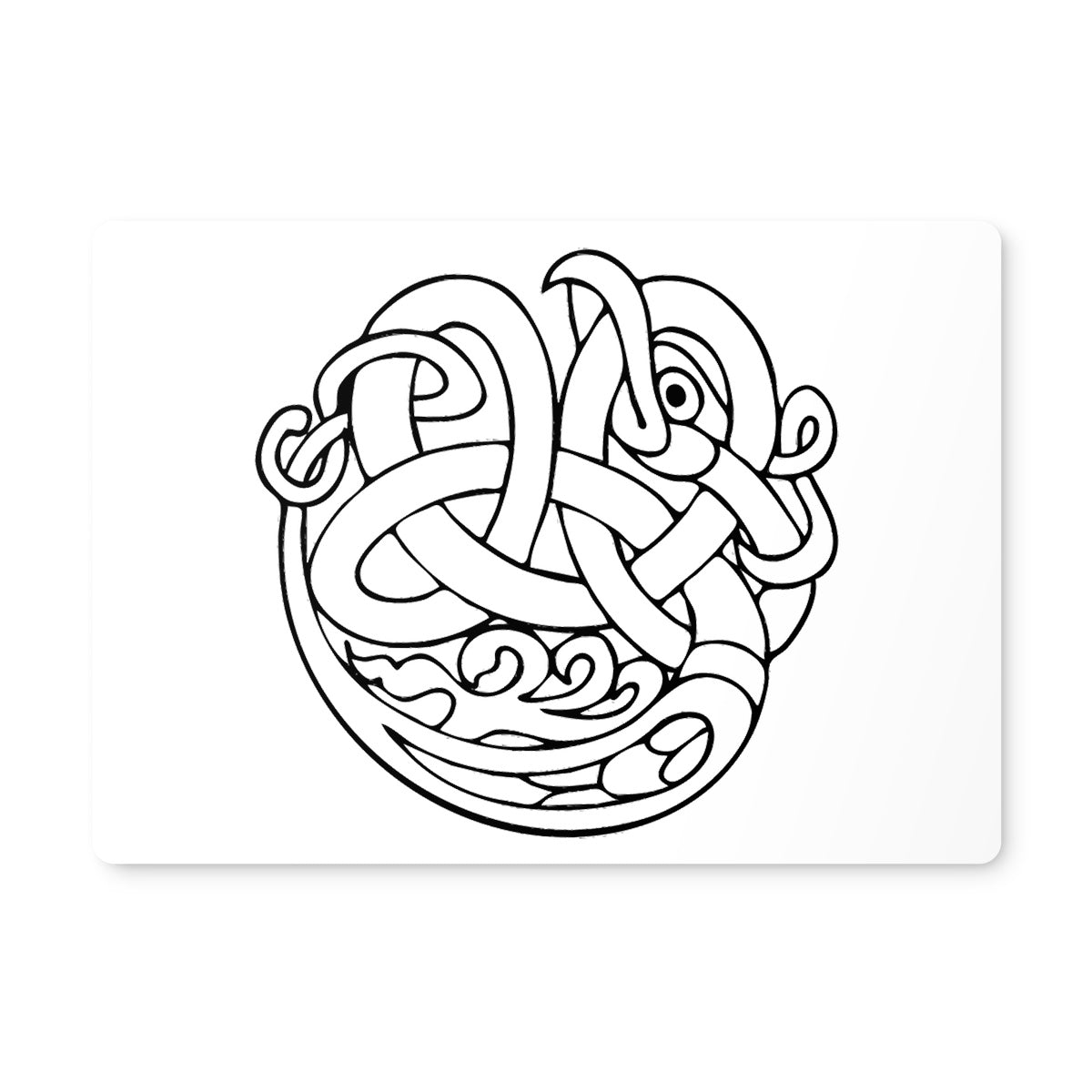 Celtic Woven Bird Placemat