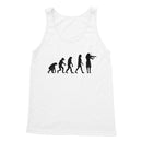 Evolution of Female Fiddle Players Tank Top