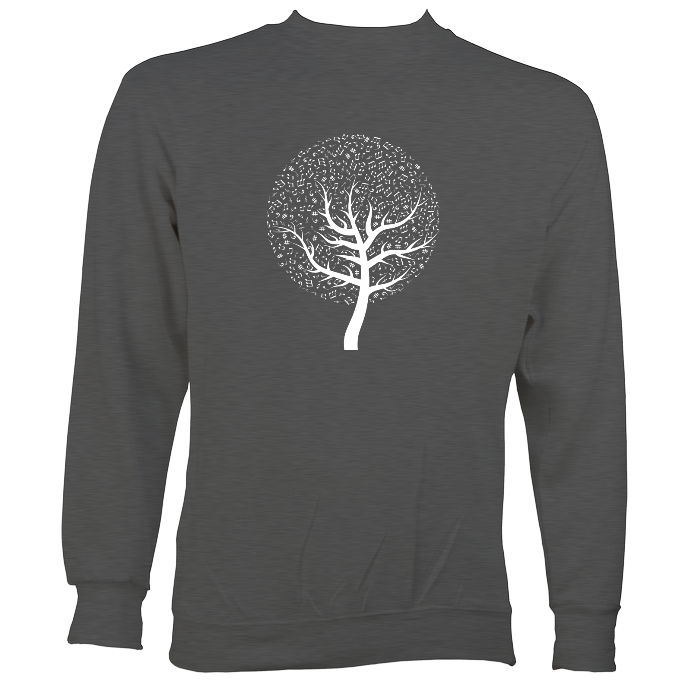 Musical Notes Tree Sweatshirt