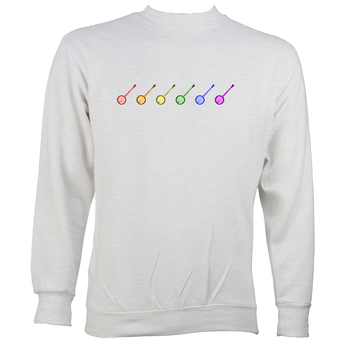 Rainbow of Banjos Sweatshirt