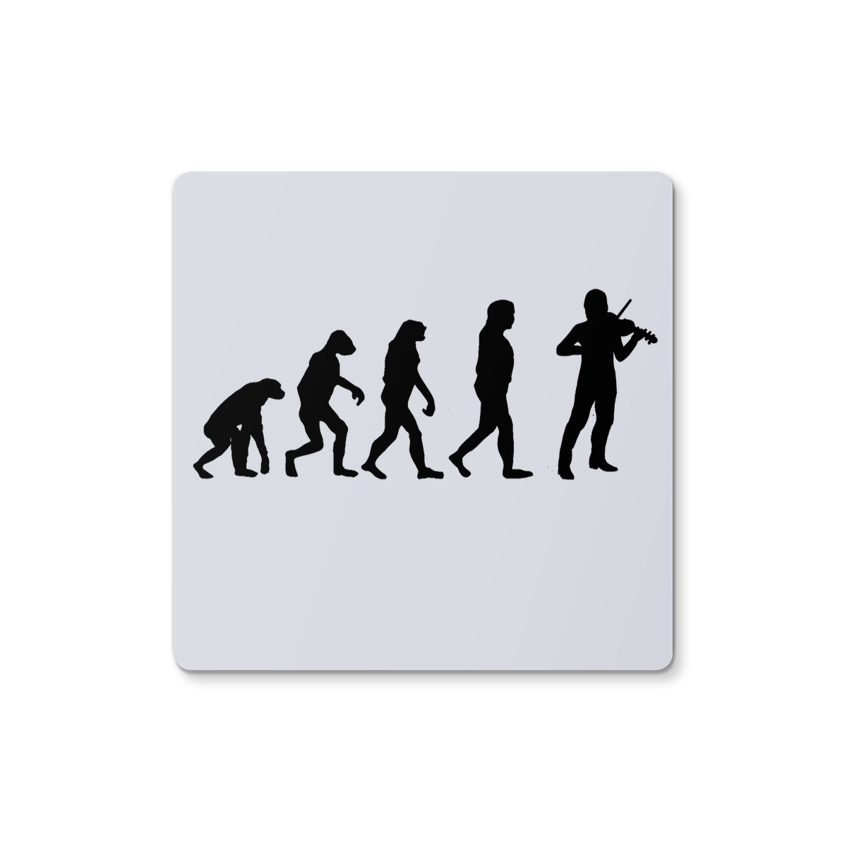 Evolution of Fiddle Players Coaster