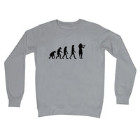 Evolution of Female Flute Players Sweatshirt