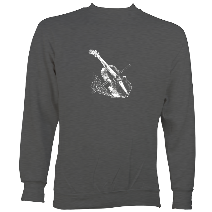 Fiddle and Bow Sketch Sweatshirt