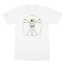 Da Vinci Vitruvian Man Concertina T-shirt