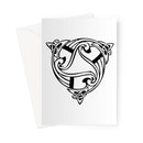 Victorian Celtic Knot Greeting Card