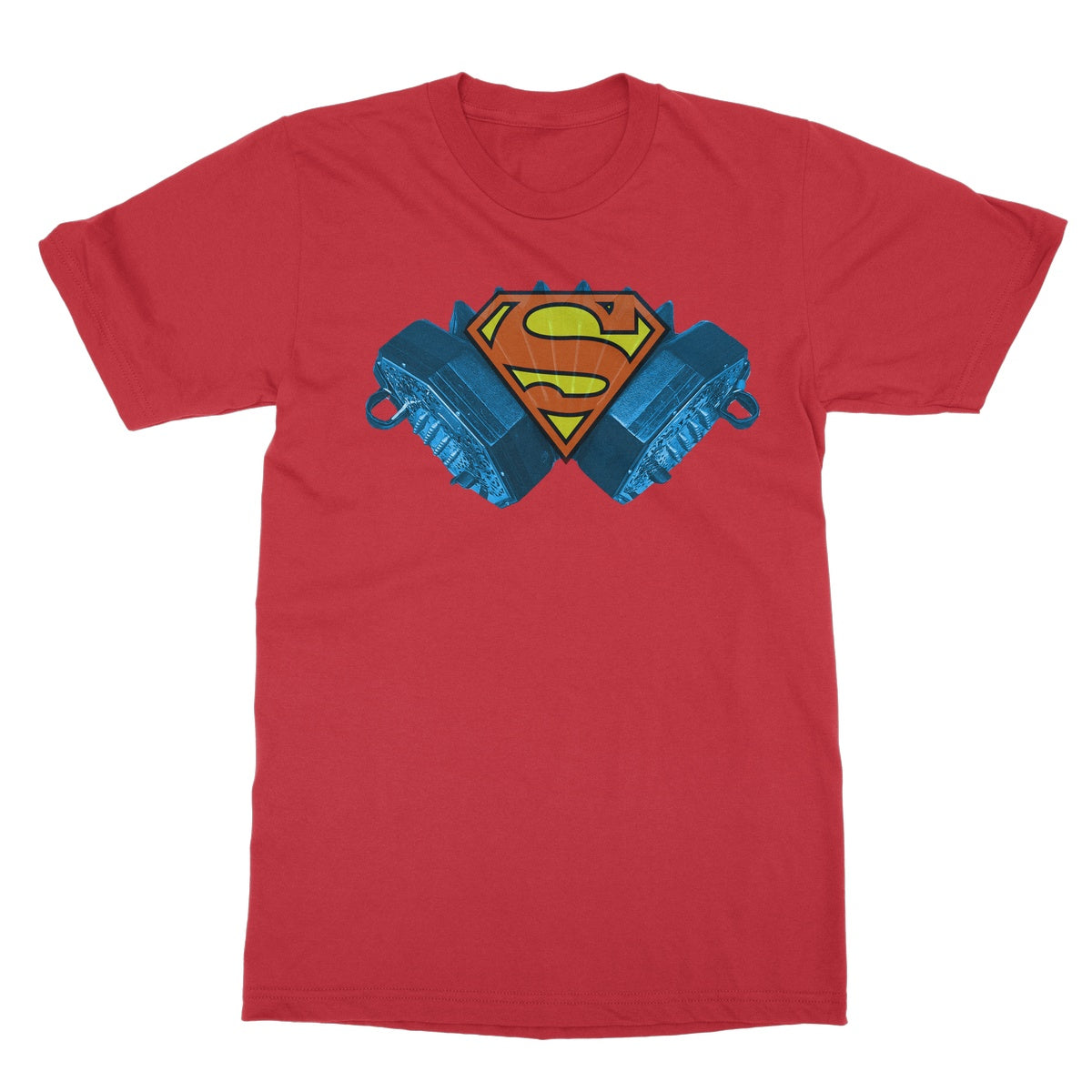 Concertina Superhero T Shirt Mudchutney