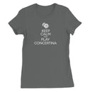 Keep Calm & Play Anglo Concertina Women's T-shirt