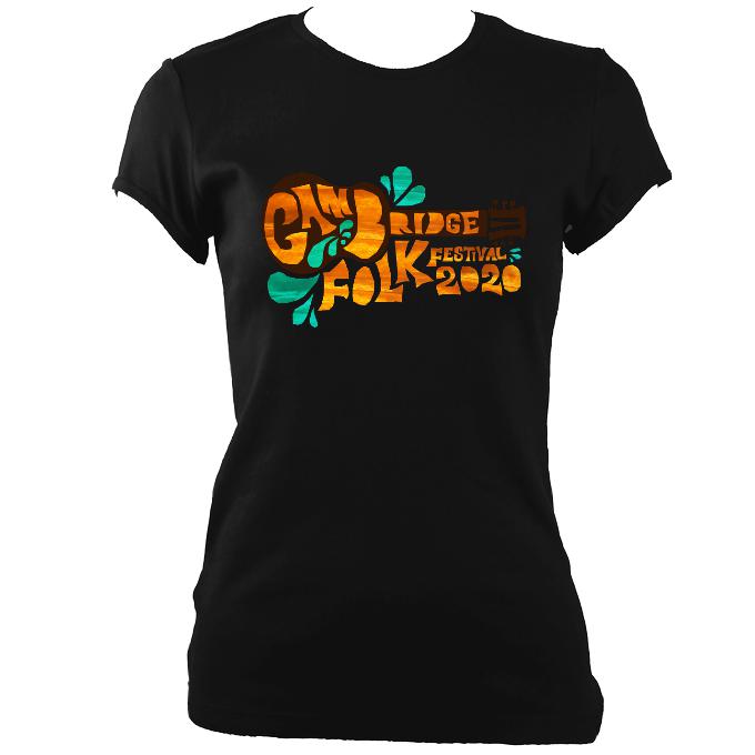 Cambridge Folk Festival - Design 8 - Women's Fitted T-shirt