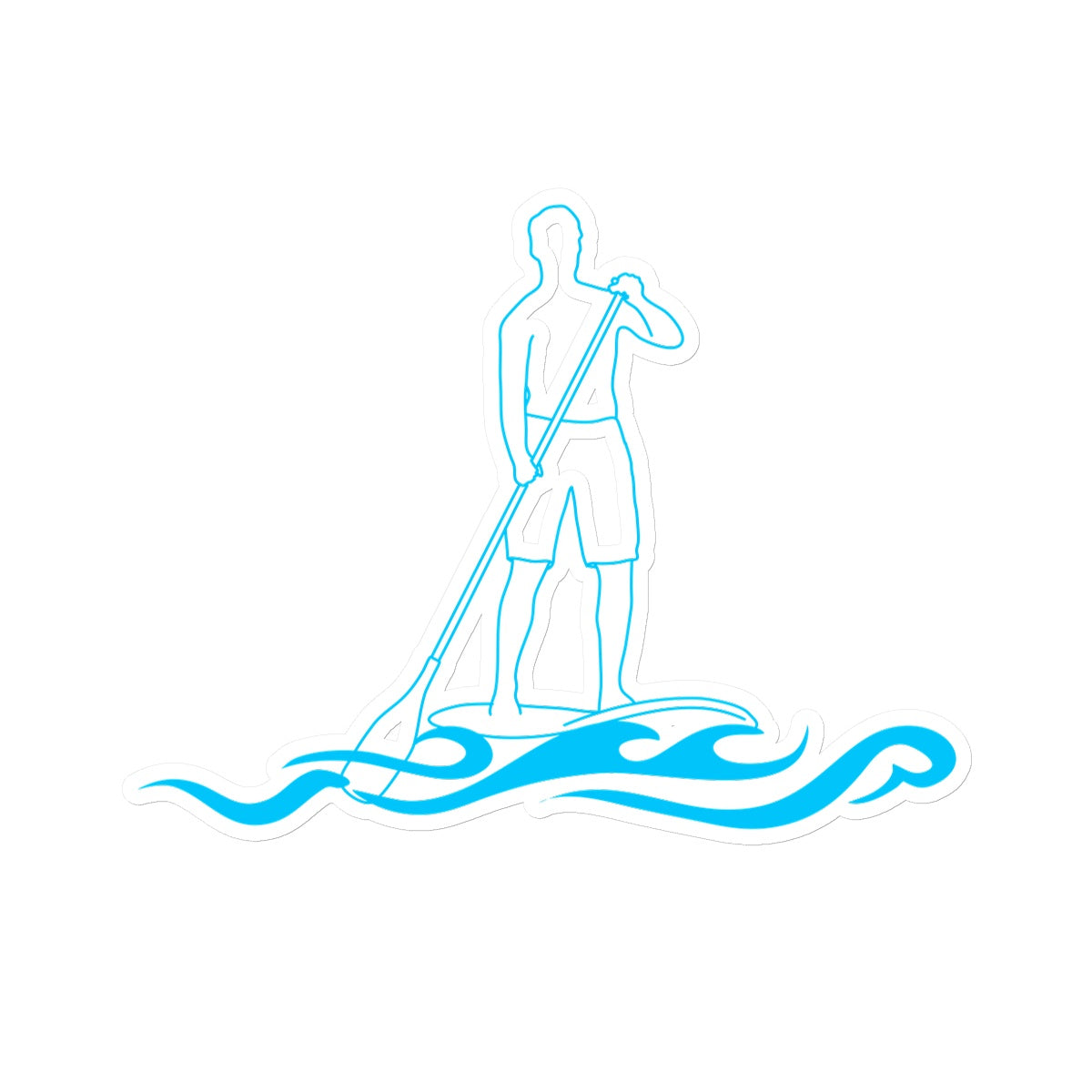 Stand Up Paddleboard Sticker