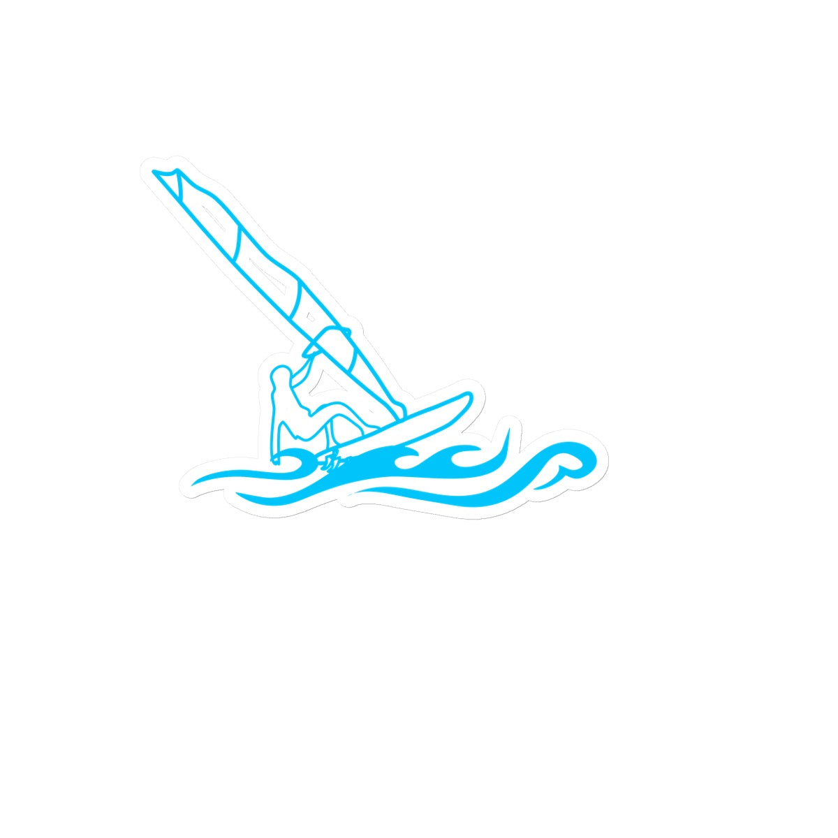 Windsurfer Sticker