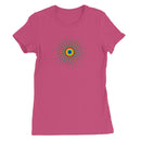 Colourful Wavy Sun Women's T-Shirt