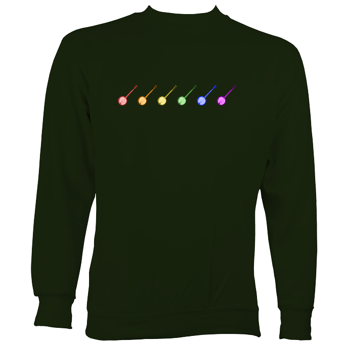 Rainbow of Banjos Sweatshirt