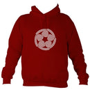 Celtic Five Spirals Hoodie-Hoodie-Red hot chilli-Mudchutney