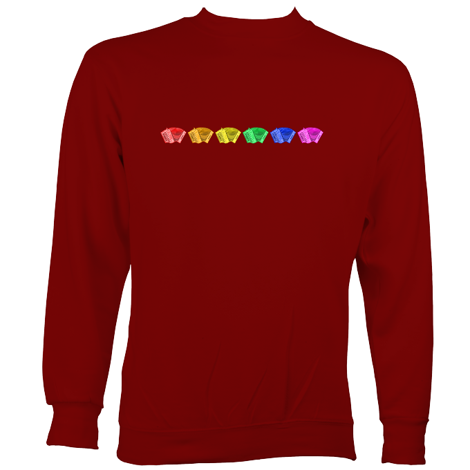 Rainbow of Melodeons Sweatshirt