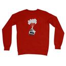 Banksy Style Accordion Sweatshirt