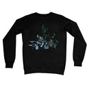 Abstract Music Score Crew Neck Sweatshirt