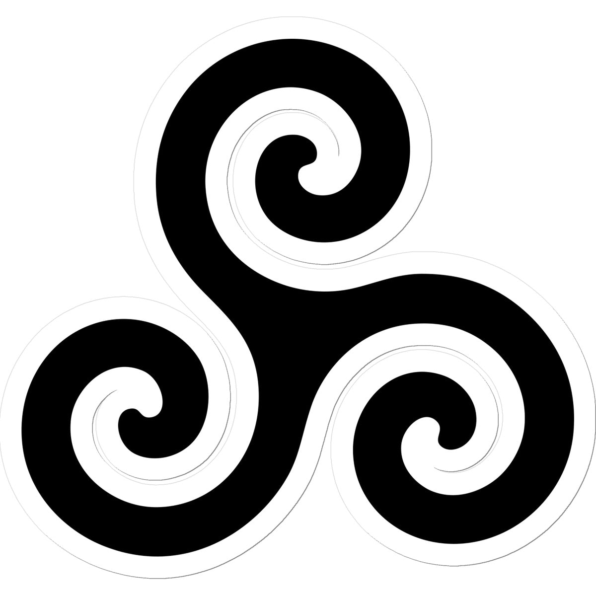 Celtic Triskelion Sticker