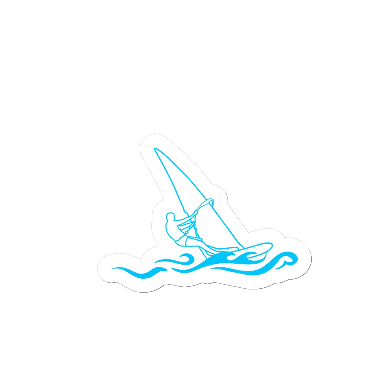 Windsurfer Sticker