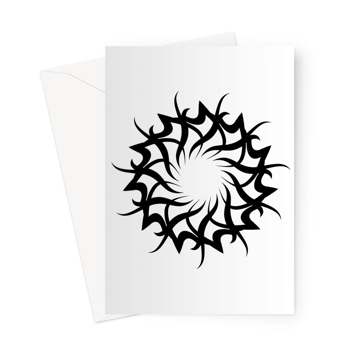 Tribal Celtic Star Greeting Card