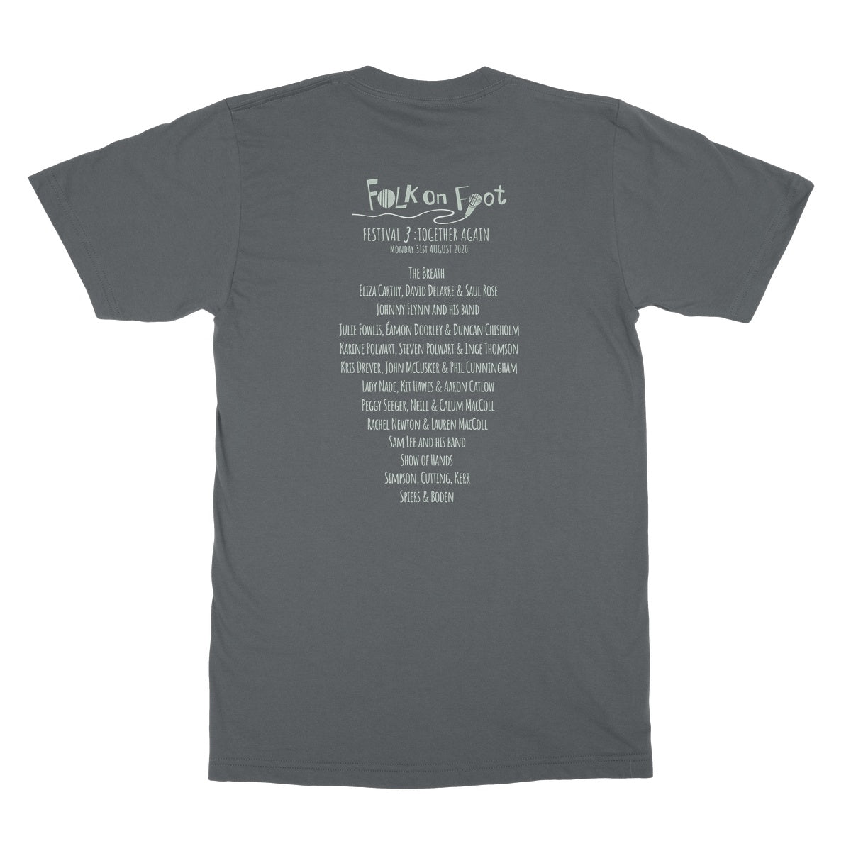 Folk on Foot 3 - Aug 2020 T-Shirt