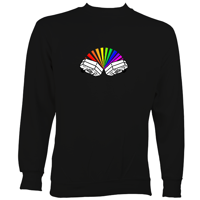 Rainbow Concertina Sweatshirt