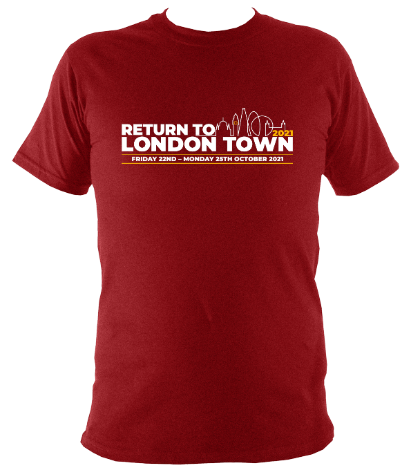 Return to London Town Festival 2021 T-shirt