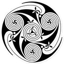 Celtic Swirls Sticker