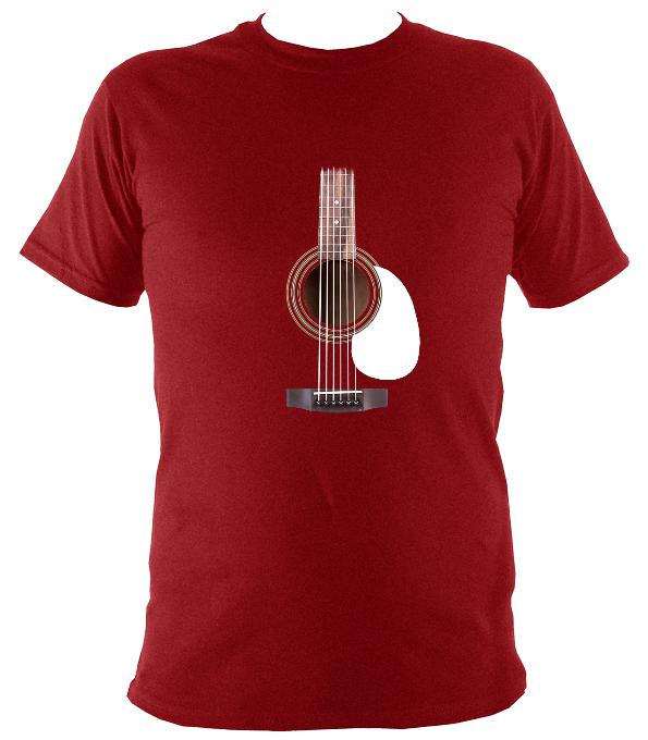 Guitar Strings and Neck T shirt Guitar Clothing Mudchutney