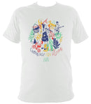 Cambridge Folk Festival - Design 9 - T-shirt - T-shirt - White - Mudchutney