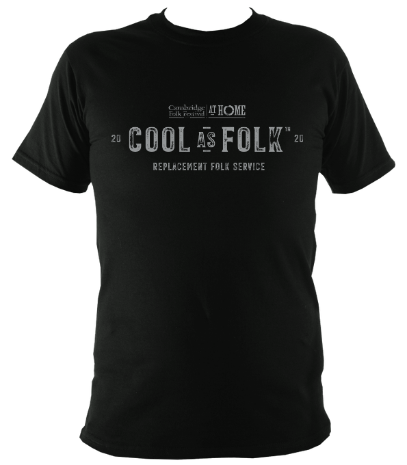 Cambridge Folk Festival Cool as Folk T-shirt