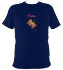 Lúnasa "Cas" T-shirt - T-shirt - Navy - Mudchutney