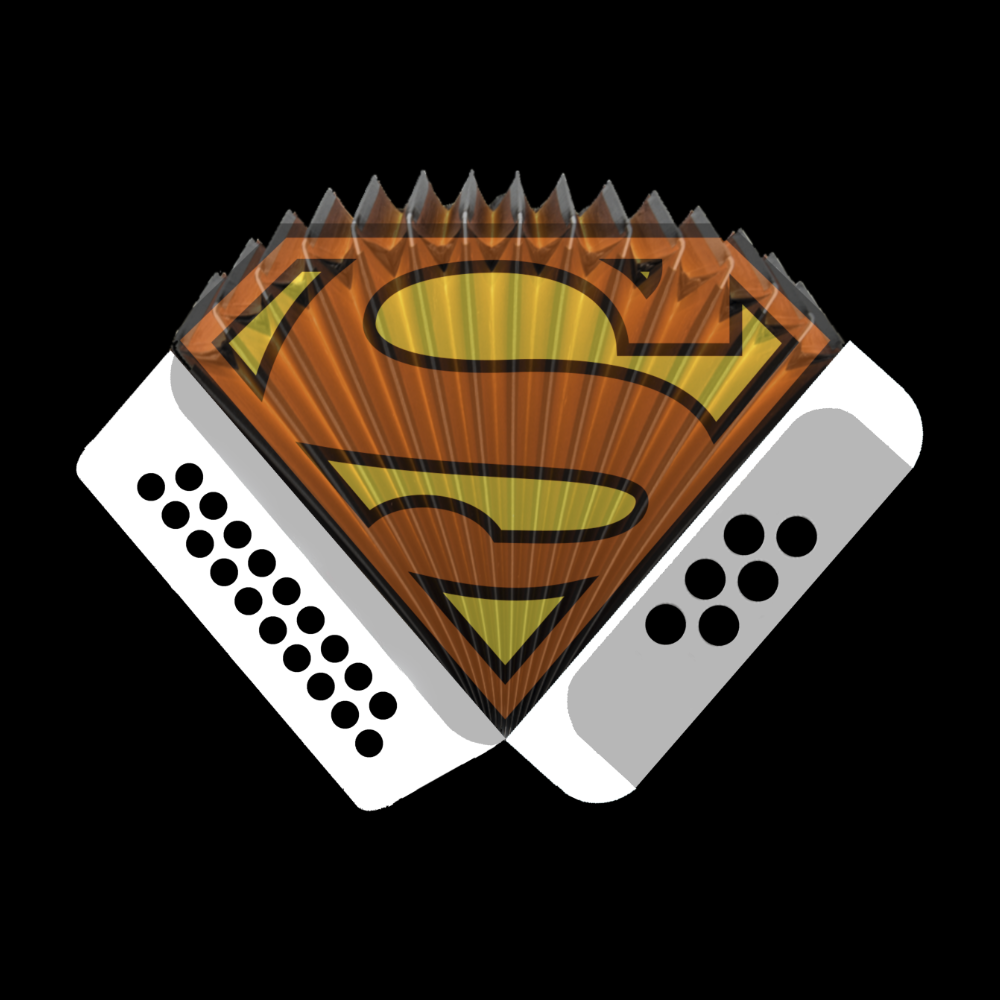 Melodeon Superhero T-shirt