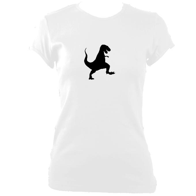 Dancing Dinosaur Fitted T-Shirt