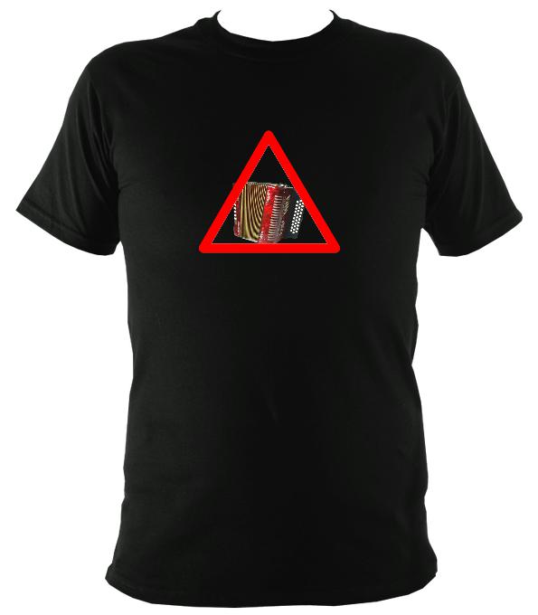 Warning Melodeon T-Shirt