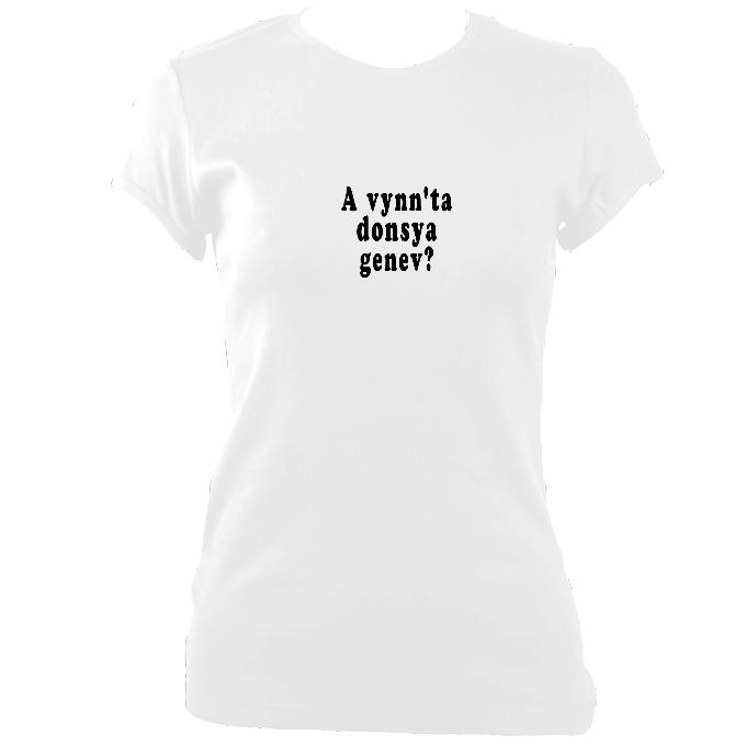 Would you like to dance Cornish Fitted T-Shirt