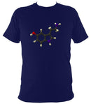 Seratonin T-Shirt - T-shirt - Navy - Mudchutney