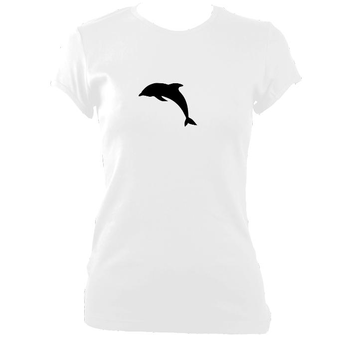 Women's Leaping Dolphin Slim Fit T-Shirt