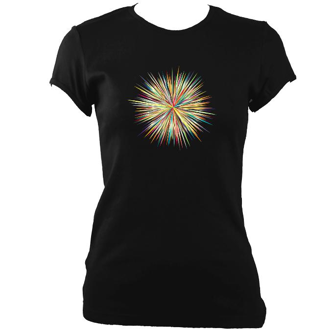 Explosion Fitted T-Shirt