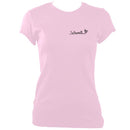 update alt-text with template Ladies Fitted Saltarelle T-shirt - T-shirt - Light Pink - Mudchutney