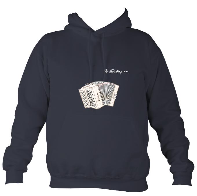 Castagnari Tommy Melodeon Hoodie-Hoodie-Denim-Mudchutney