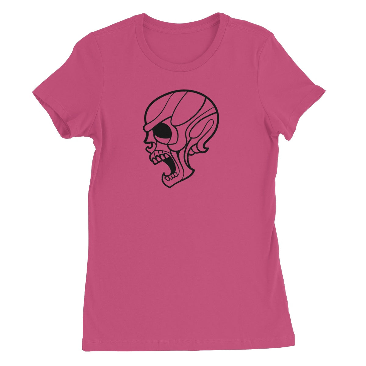 Angry Skull Women's T-Shirt