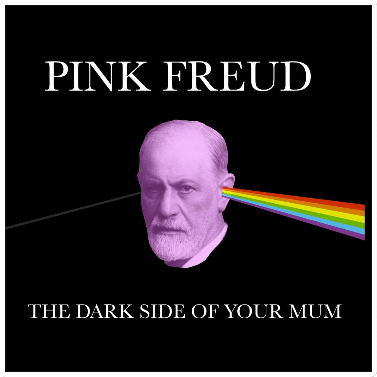 Pink Freud Dark Side of your Mum Sticker