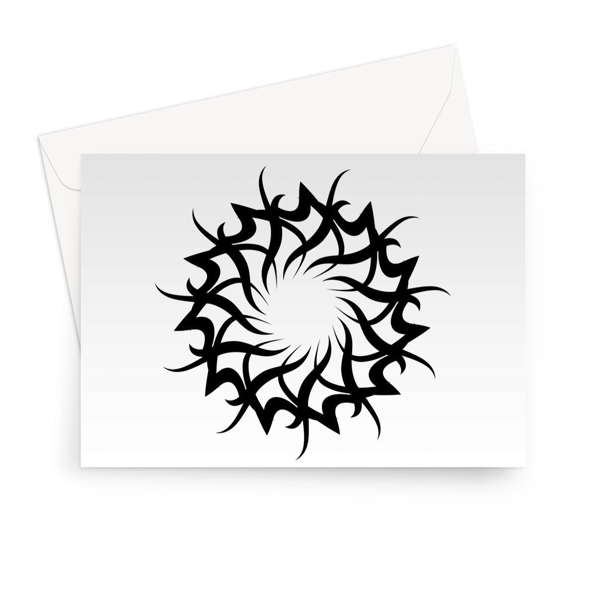 Tribal Celtic Star Greeting Card